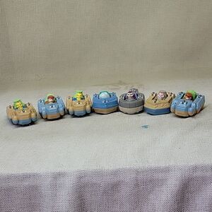 Vintage Burger King Collectibles-7 Transformers Cars-1990-Captain Planet